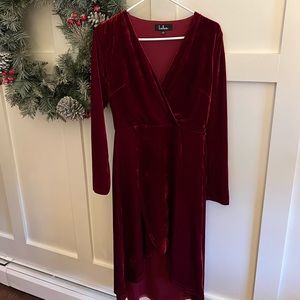 Red Velvet Dress